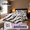 [LEVE 2 PAGUE 1] Edredom Celina em Algodão e Percal (Maciez e Elegância) +2 BRINDES: Capas para Travesseiro