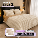 [LEVE 2 PAGUE 1] Roupa de Cama Yara em Algodão e Poliéster +Brindes: 2 Capas de Travesseiro