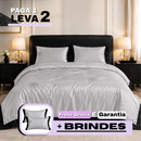 [LEVE 2 PAGUE 1] Edredom Valentina em Cetim e Seda Gelo (Beleza que Aconchega) +2 BRINDES: Capas para Travesseiro